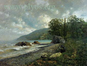 Левитан. Крымский пейзаж. 1887