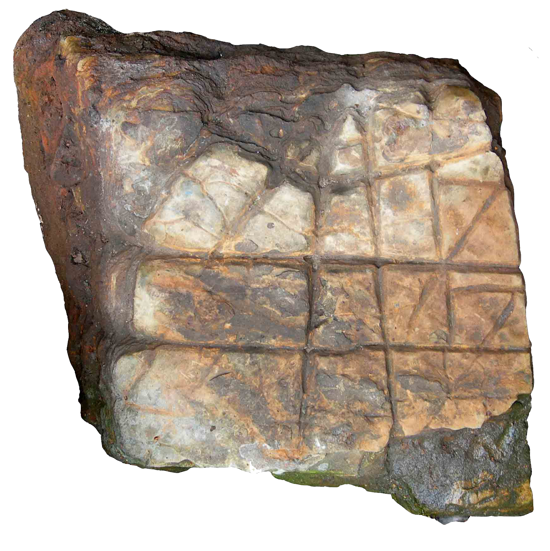 Фрагмент лабиринтового камня